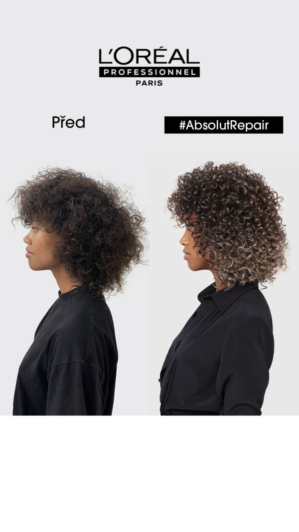 L'ORÉAL PROFESSIONNEL MASKA PRO SUCHÉ A POŠKOZENÉ VLASY ABSOLUT REPAIR 250ml - Image 3