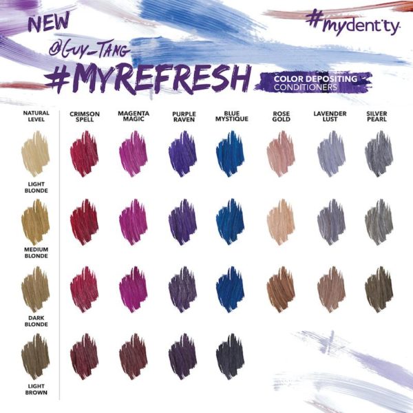 #MYDENTITY KONDICIONÉR PRO OŽIVENÍ BARVY - STŘÍBRNĚ PERLEŤOVÝ #MYREFRESH, 177ml - Image 2