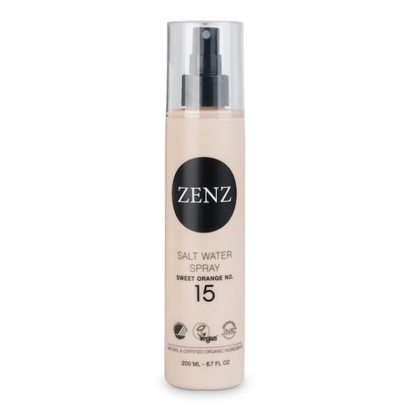 ZENZ ORGANIC SPREJ PRO PLÁŽOVÝ VZHLED S KVĚTY POMERANČE SALT WATER 15, 200ml